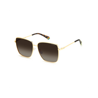 Polaroid PLD 6164/G/S Brown Yellow Women's Polarized Sunglasses