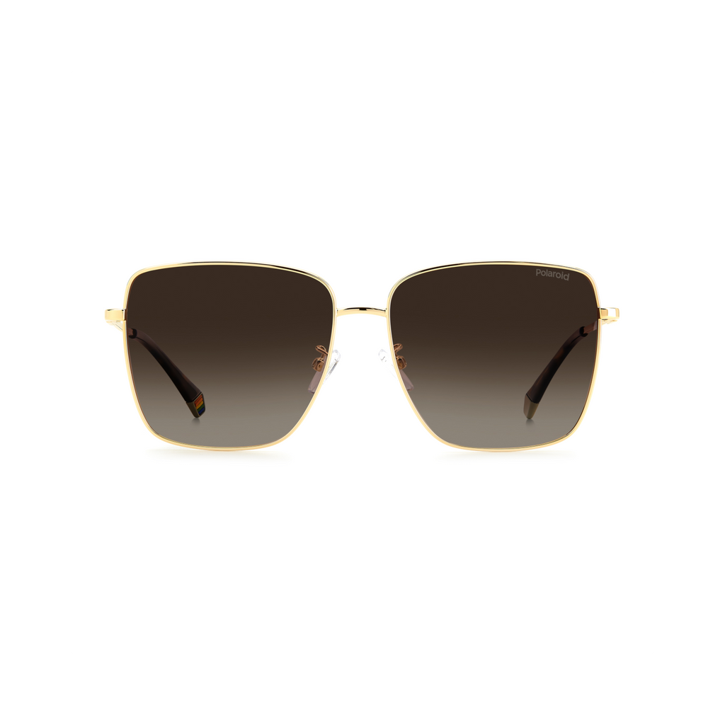 Polaroid PLD 6164/G/S Brown Yellow Women's Polarized Sunglasses