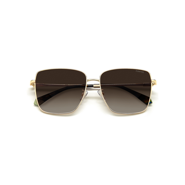Polaroid PLD 6164/G/S Brown Yellow Women's Polarized Sunglasses