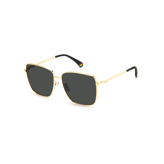 Polaroid PLD 6164/G/S Grey Yellow Women's Polarized Sunglasses