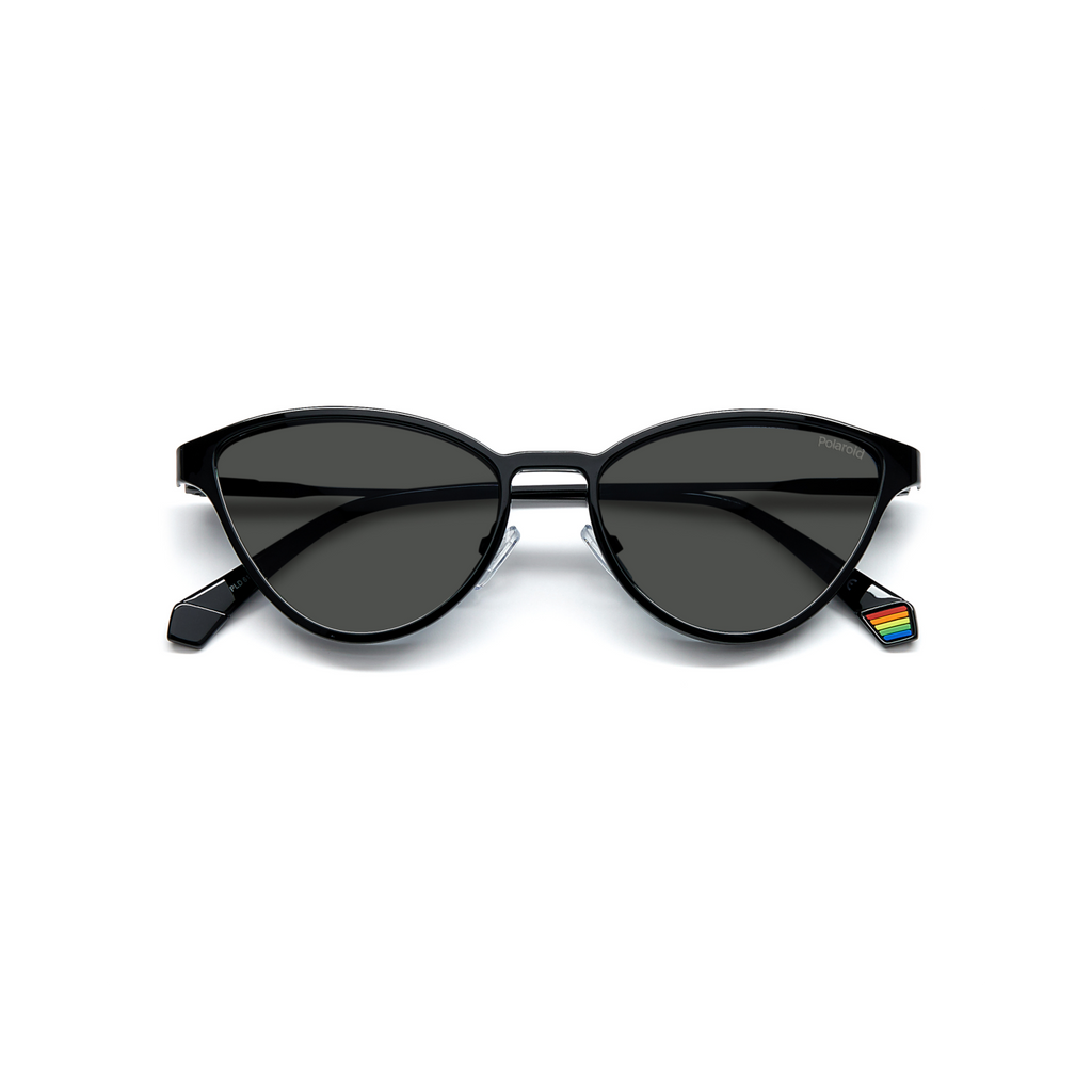 Polaroid PLD 6157/CS Grey Black Women's Sunglasses