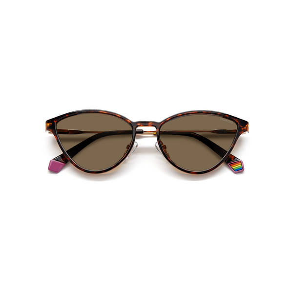 Polaroid PLD 6157/CS Bronze Gold Women's Sunglasses