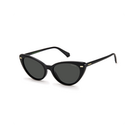 Polaroid PLD 4109/S Grey Black Women's Polarized Sunglasses