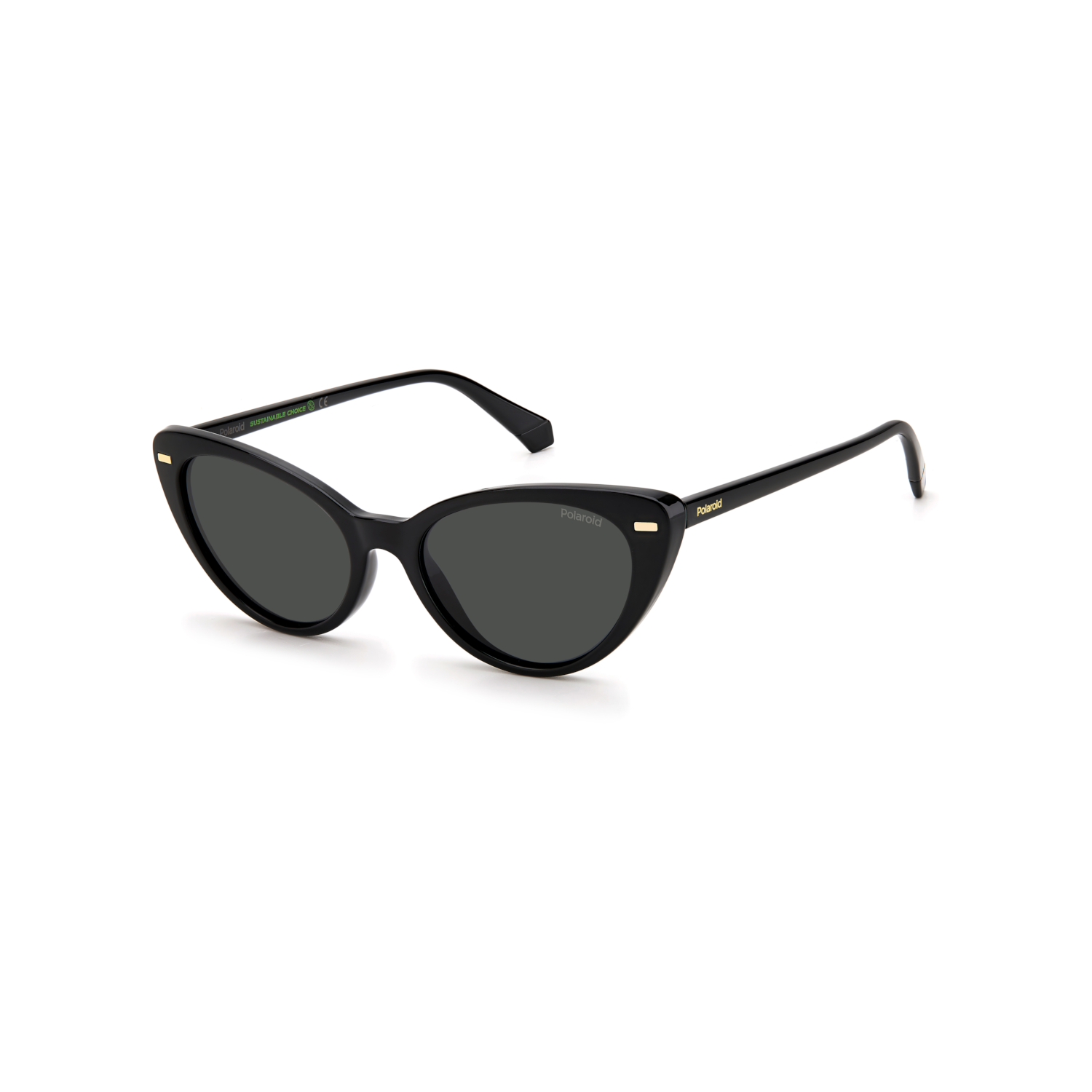 Polaroid PLD 4109/S Grey Black Women's Polarized Sunglasses