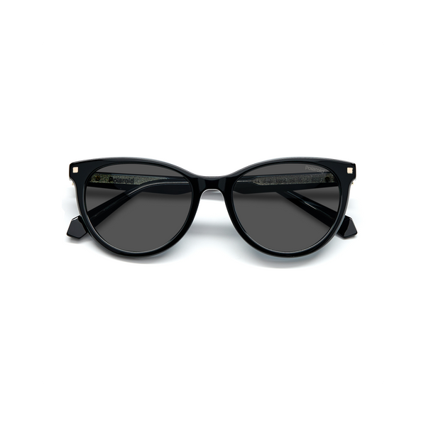 Polaroid PLD 4111/S/X Grey Black Women's Polarized Sunglasses