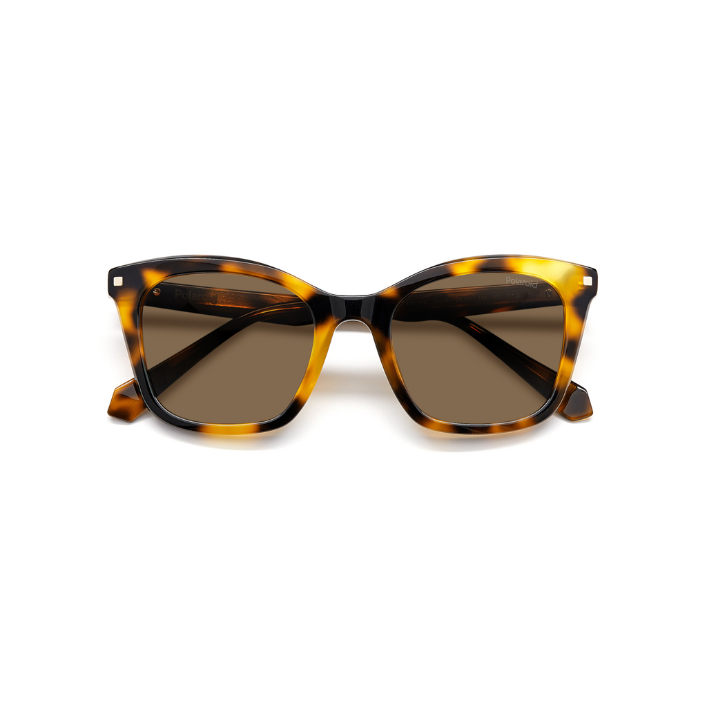 Polaroid PLD 4110/S/X Bronze Havana Women's Polarized Sunglasses