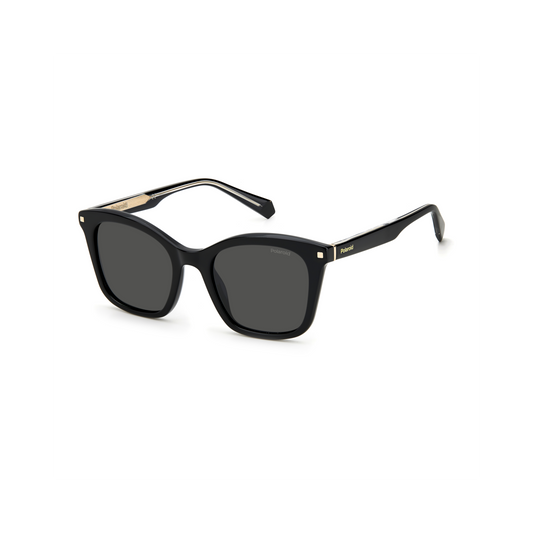 Polaroid PLD 4110/S/X Grey Black Women's Polarized Sunglasses