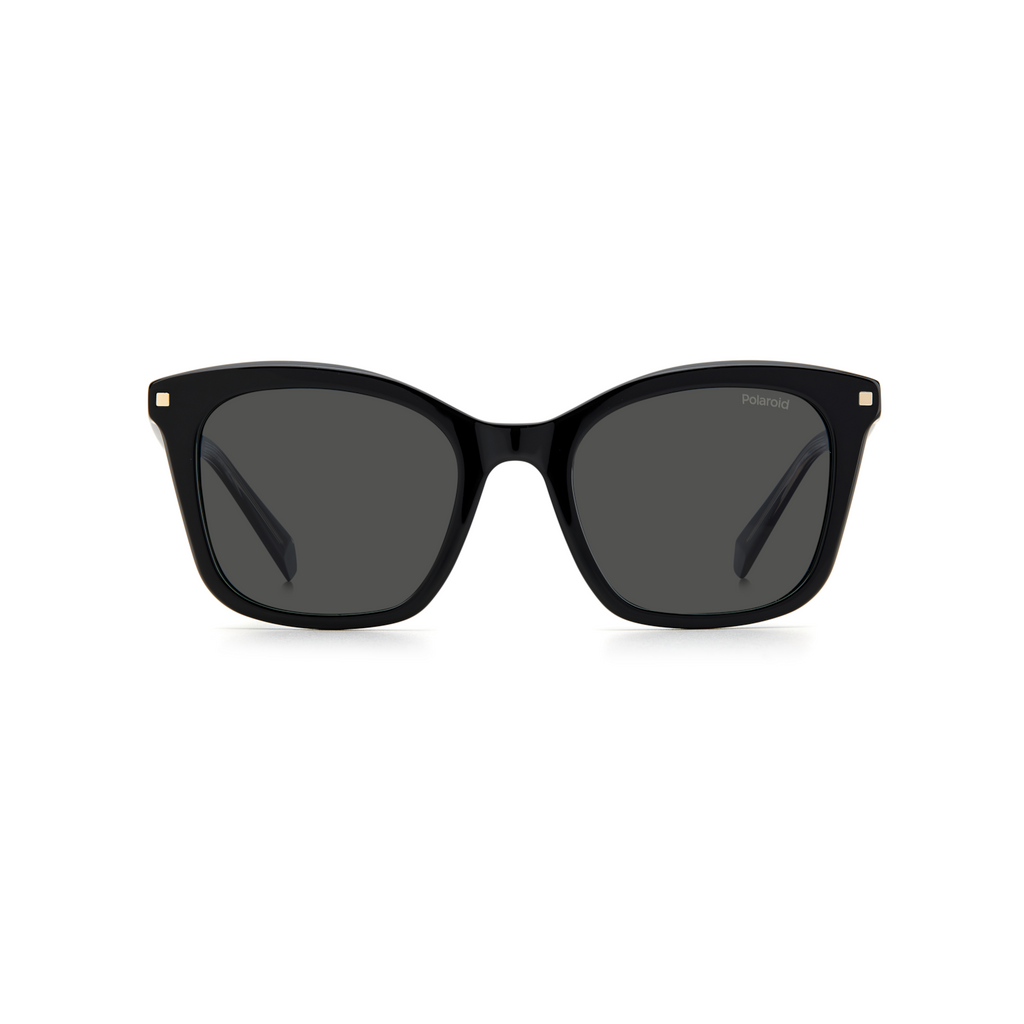 Polaroid PLD 4110/S/X Grey Black Women's Polarized Sunglasses