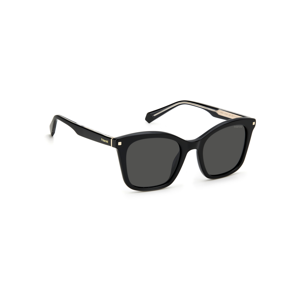 Polaroid PLD 4110/S/X Grey Black Women's Polarized Sunglasses