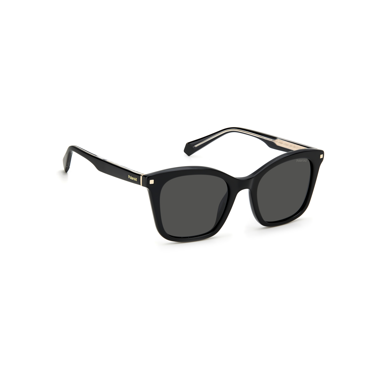 Polaroid PLD 4110/S/X Grey Black Women's Polarized Sunglasses