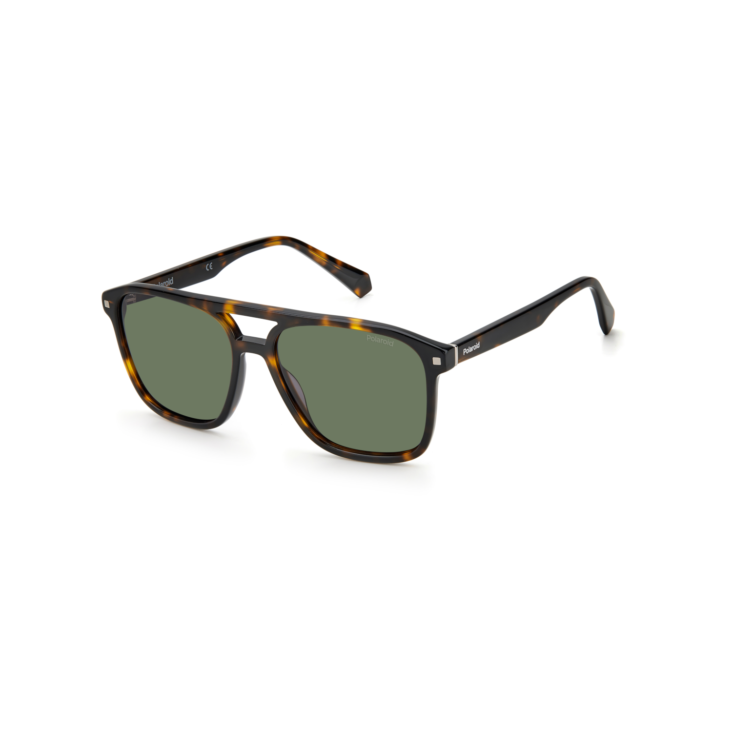 Polaroid PLD 2118/S/X Green Havana Men's Polarized Sunglasses