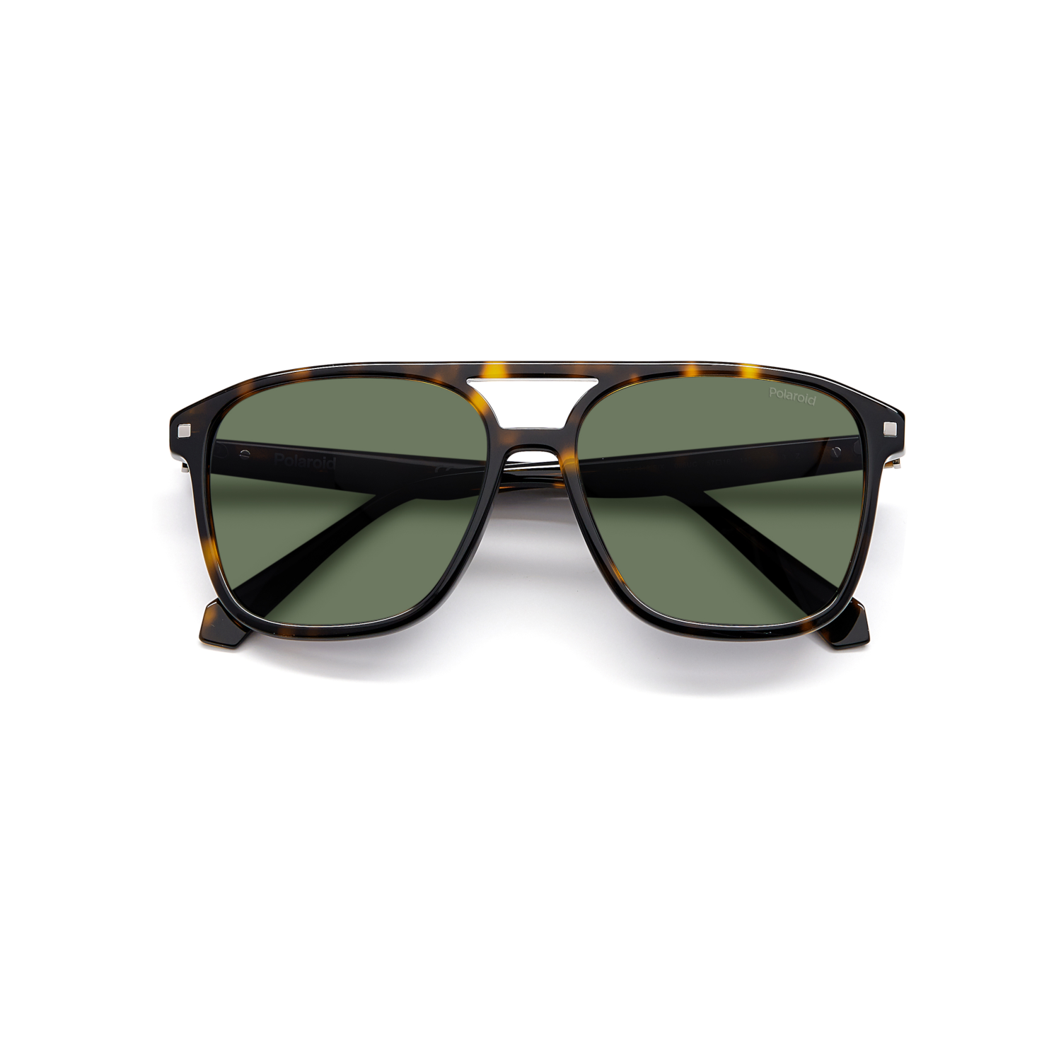 Polaroid PLD 2118/S/X Green Havana Men's Polarized Sunglasses