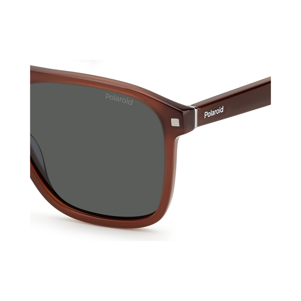 Polaroid PLD 2118/S/X Grey Brown Men's Polarized Sunglasses