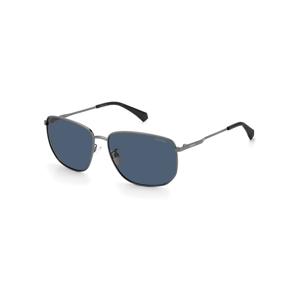 Polaroid PLD 2120/G/S Blue Grey Men's Polarized Sunglasses