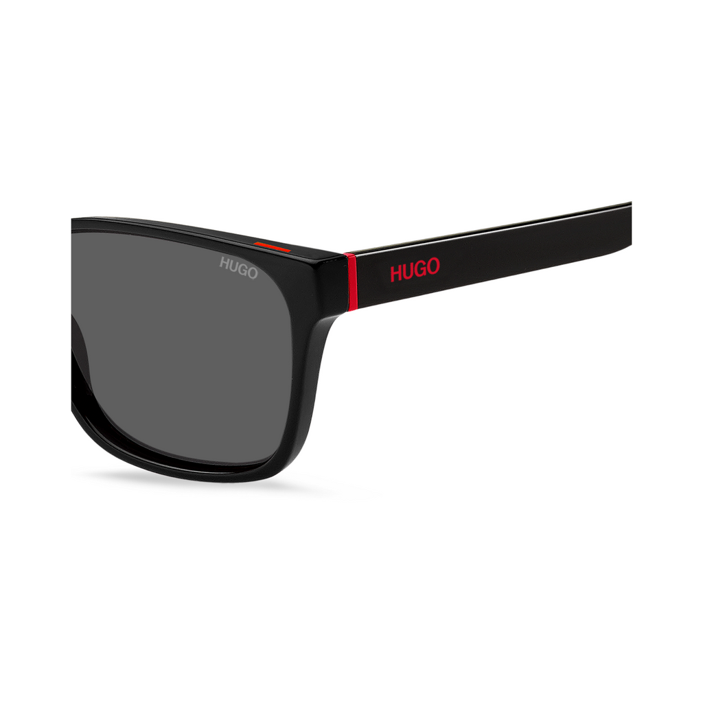 Hugo HG 1162/S Grey Black Men's Sunglasses