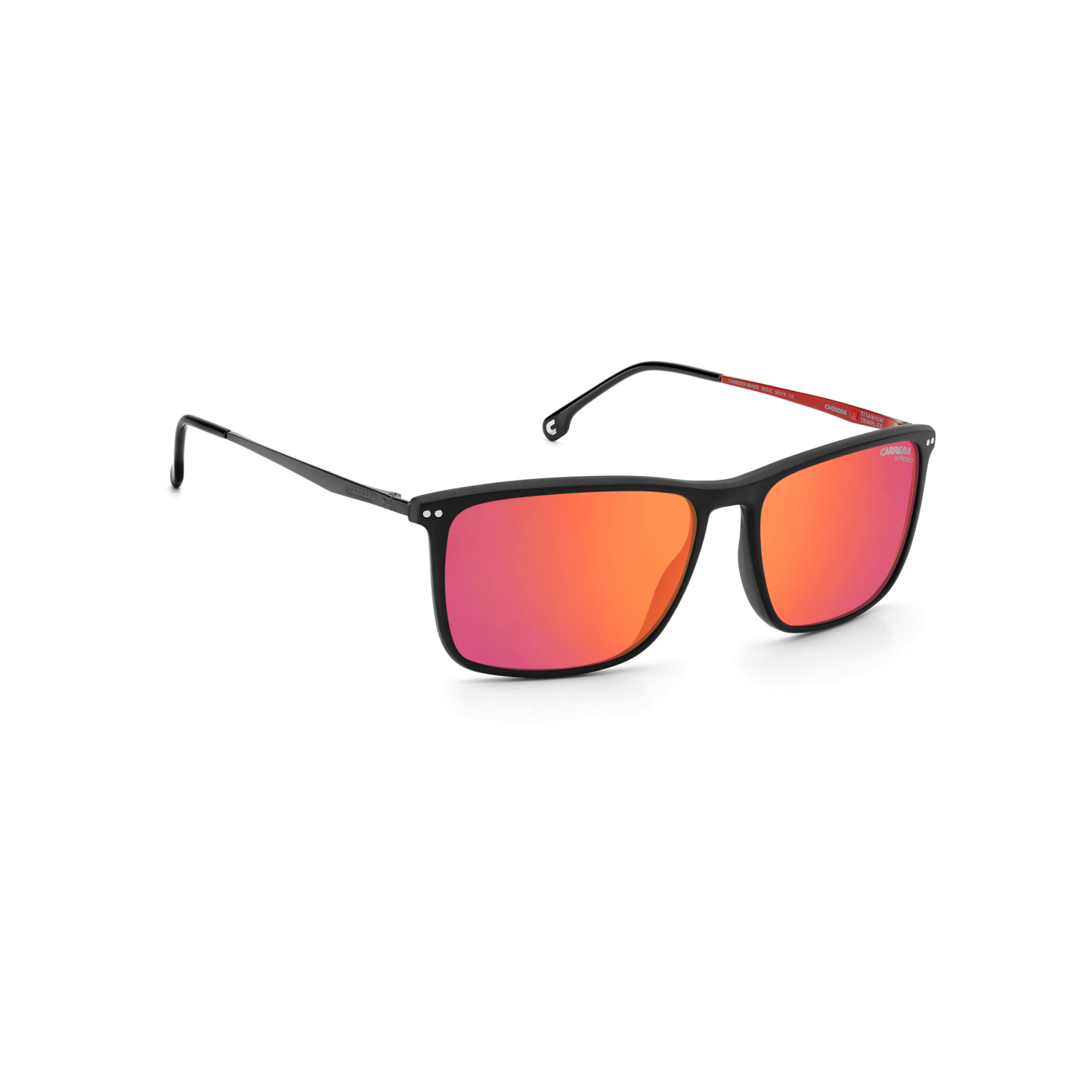 Carrera 8049/S Red Black Men's Sunglasses