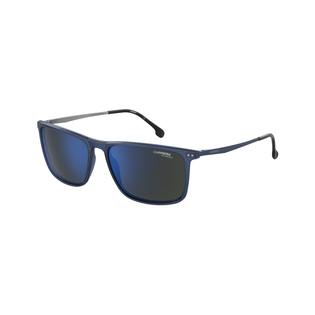 Carrera 8049/S Grey Blue Men's Sunglasses