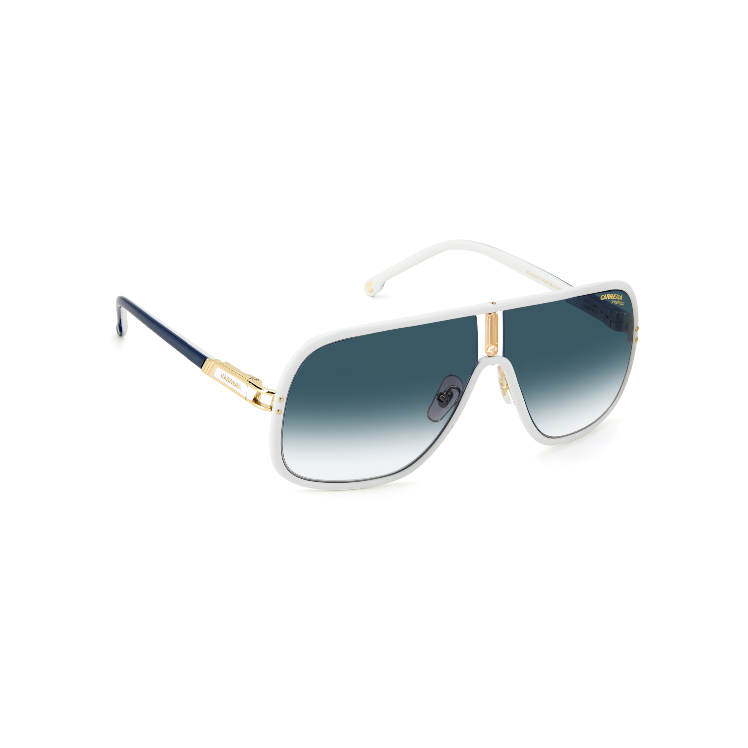 Carrera FLAGLAB 11 Blue White Unisex Sunglasses