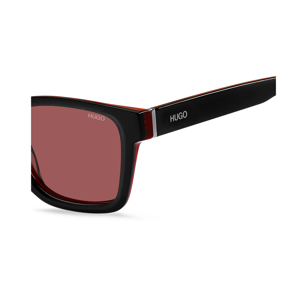 Hugo HG 1157/S Red Black Men's Sunglasses