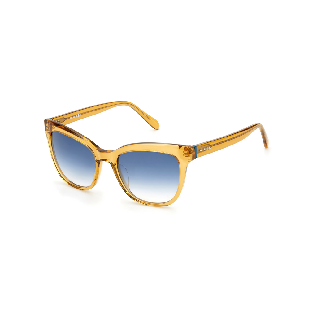 Fossil FOS 2111/S Blue Crystal Women's Sunglasses