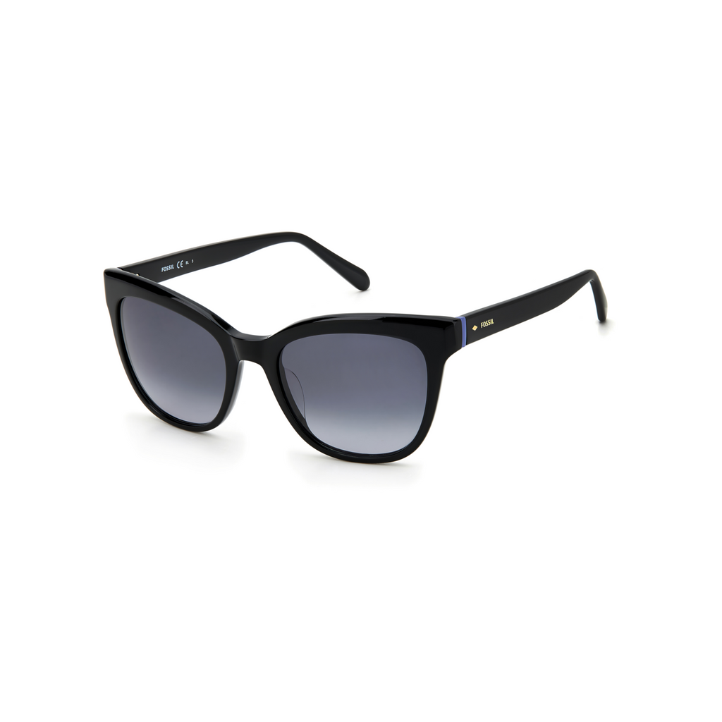 Fossil FOS 2111/S Grey Black Women's Sunglasses