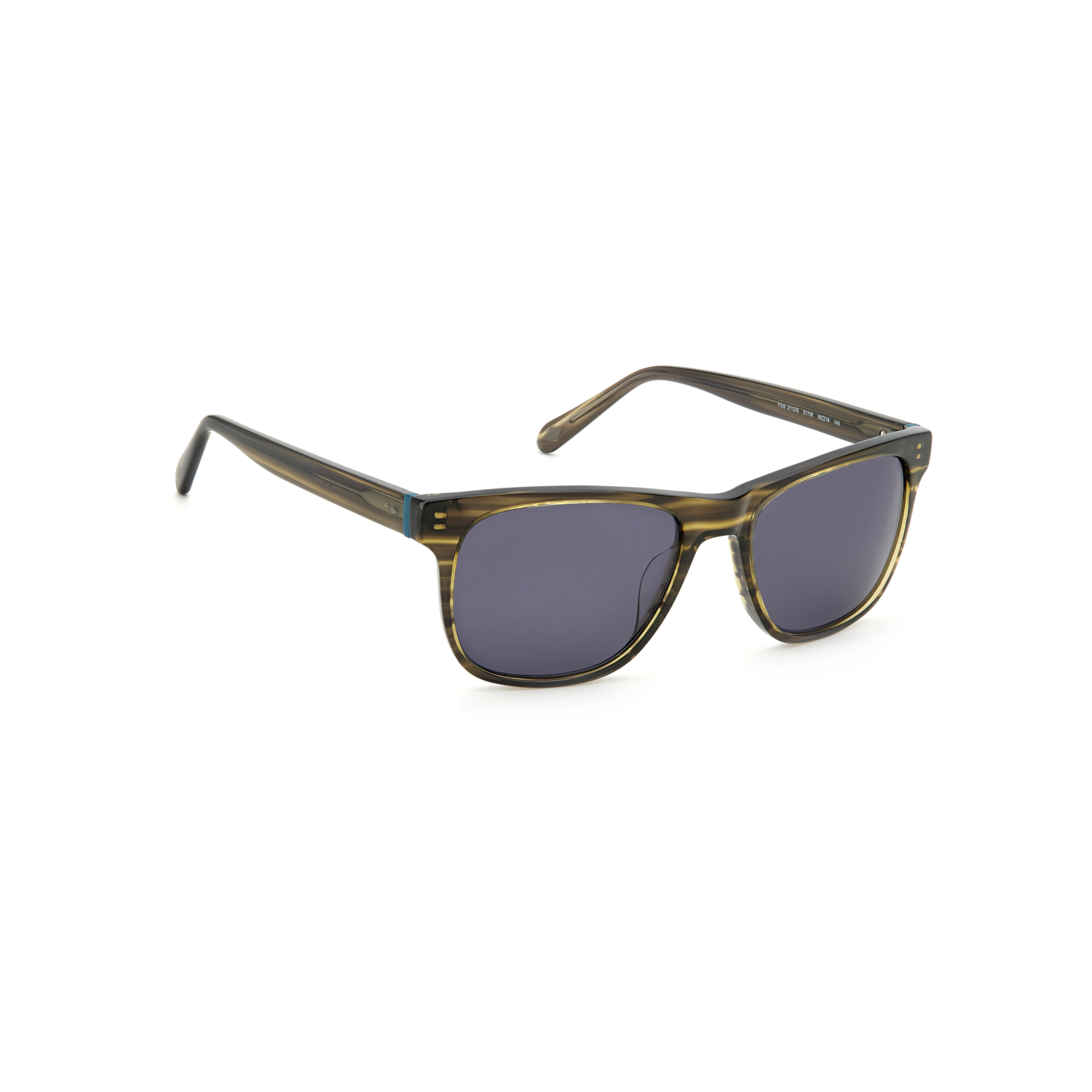 Fossil FOS 2112/S Grey Green Men's Sunglasses