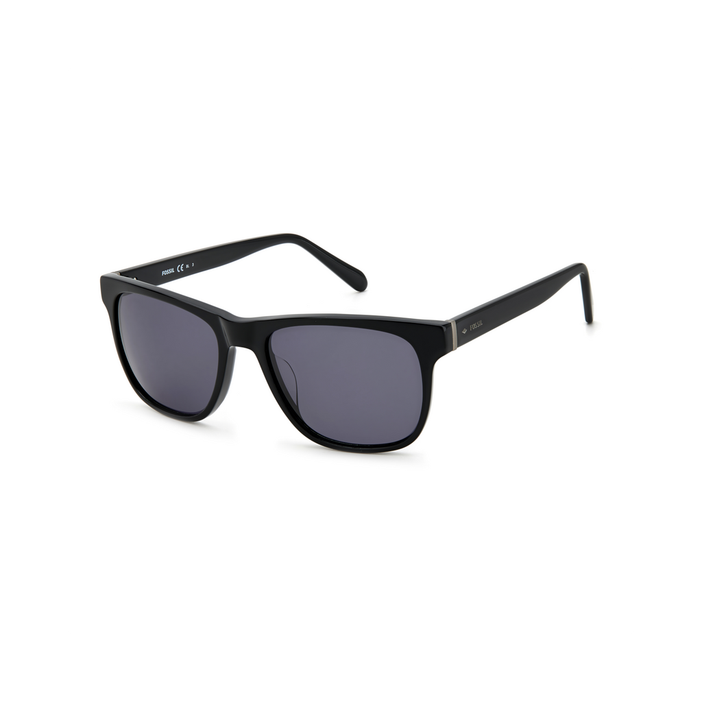 Fossil FOS 2112/S Grey Black Men's Sunglasses