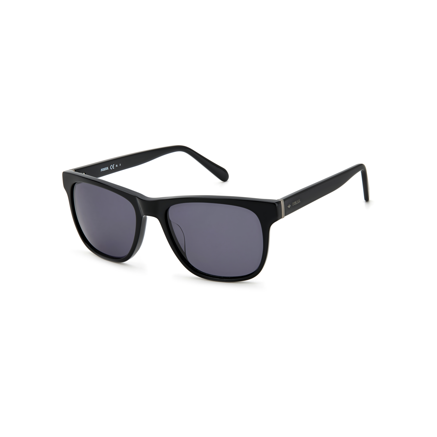 Fossil FOS 2112/S Grey Black Men's Sunglasses