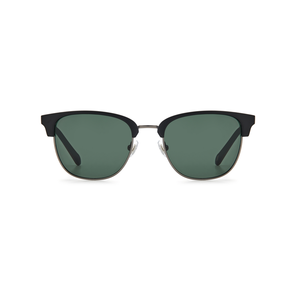 Fossil FOS 2113/G/S Green Black Men's Sunglasses