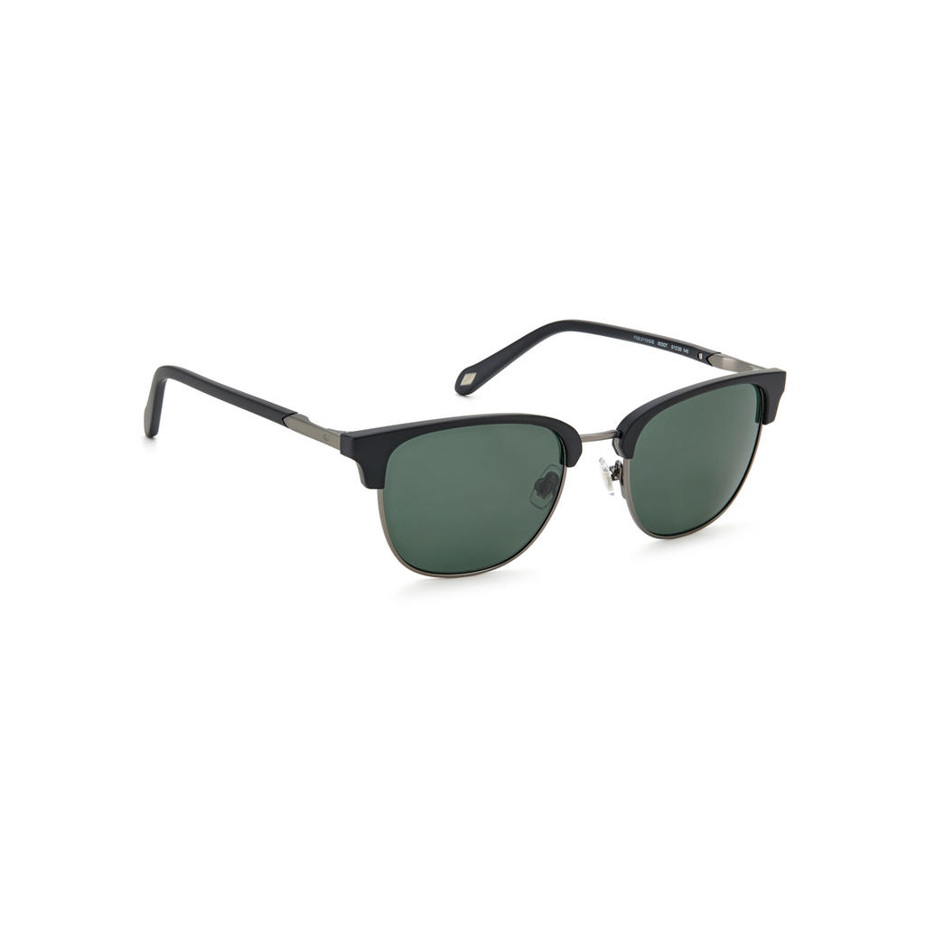 Fossil FOS 2113/G/S Green Black Men's Sunglasses