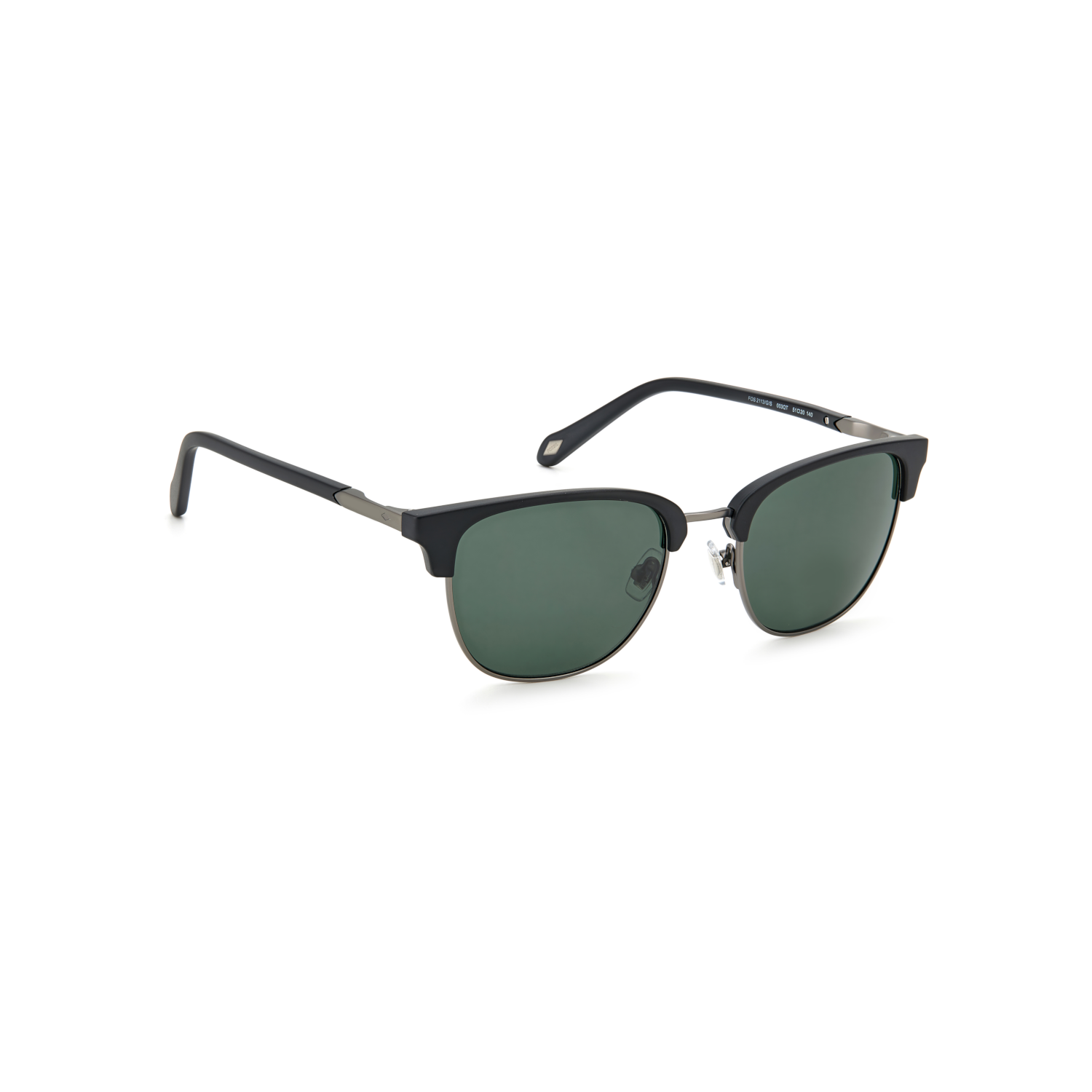 Fossil FOS 2113/G/S Green Black Men's Sunglasses