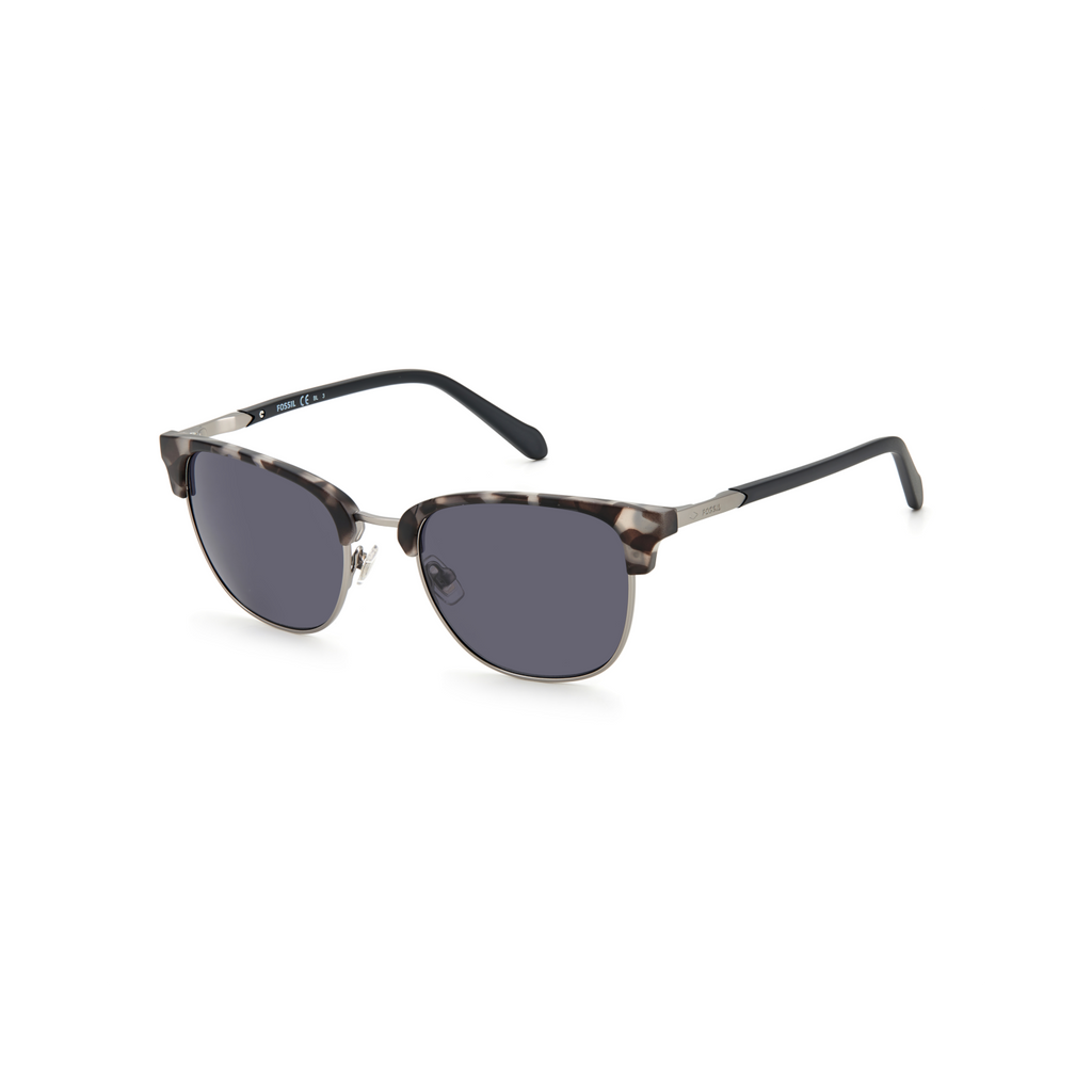 Fossil FOS 2113/G/S Grey Havana Men's Sunglasses