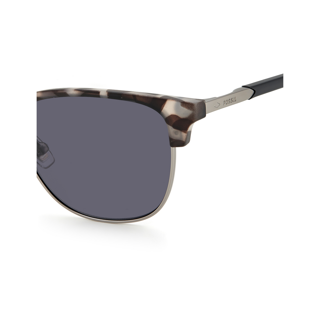 Fossil FOS 2113/G/S Grey Havana Men's Sunglasses