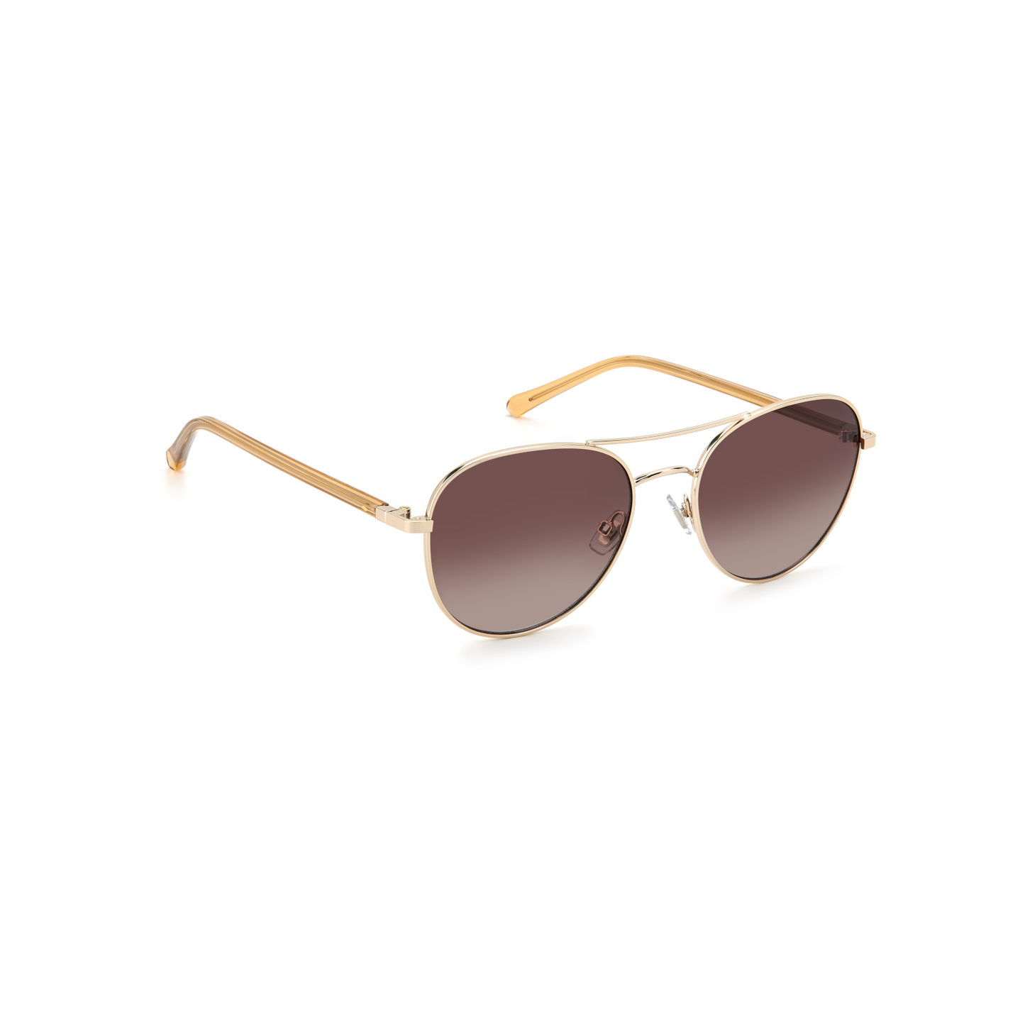 Fossil FOS 3123/G/S Brown Yellow Women's Sunglasses