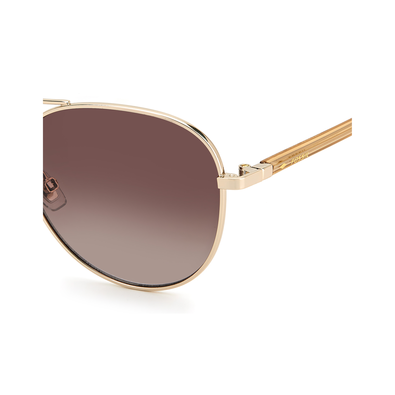 Fossil FOS 3123/G/S Brown Yellow Women's Sunglasses