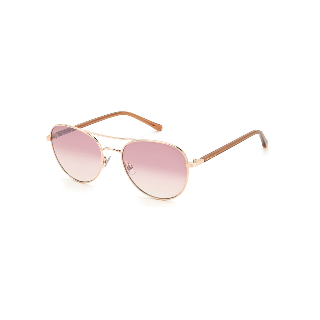 Fossil FOS 3123/G/S Pink Red Women's Sunglasses