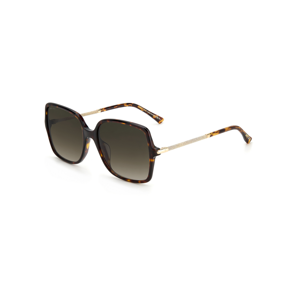 Jimmy Choo EPPIE/G/S Brown Havana Women's Sunglasses