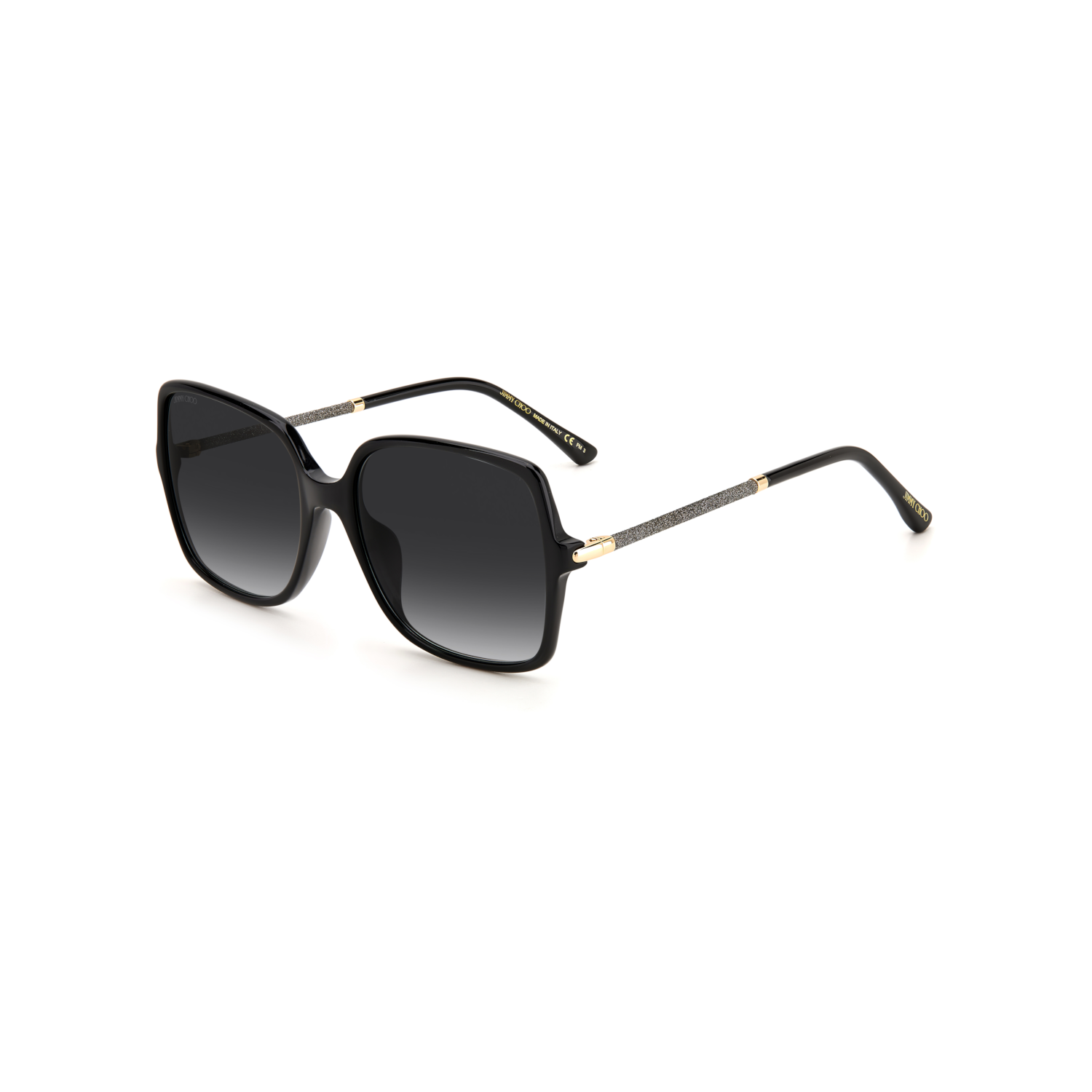 Jimmy Choo EPPIE/G/S Grey Black Women's Sunglasses