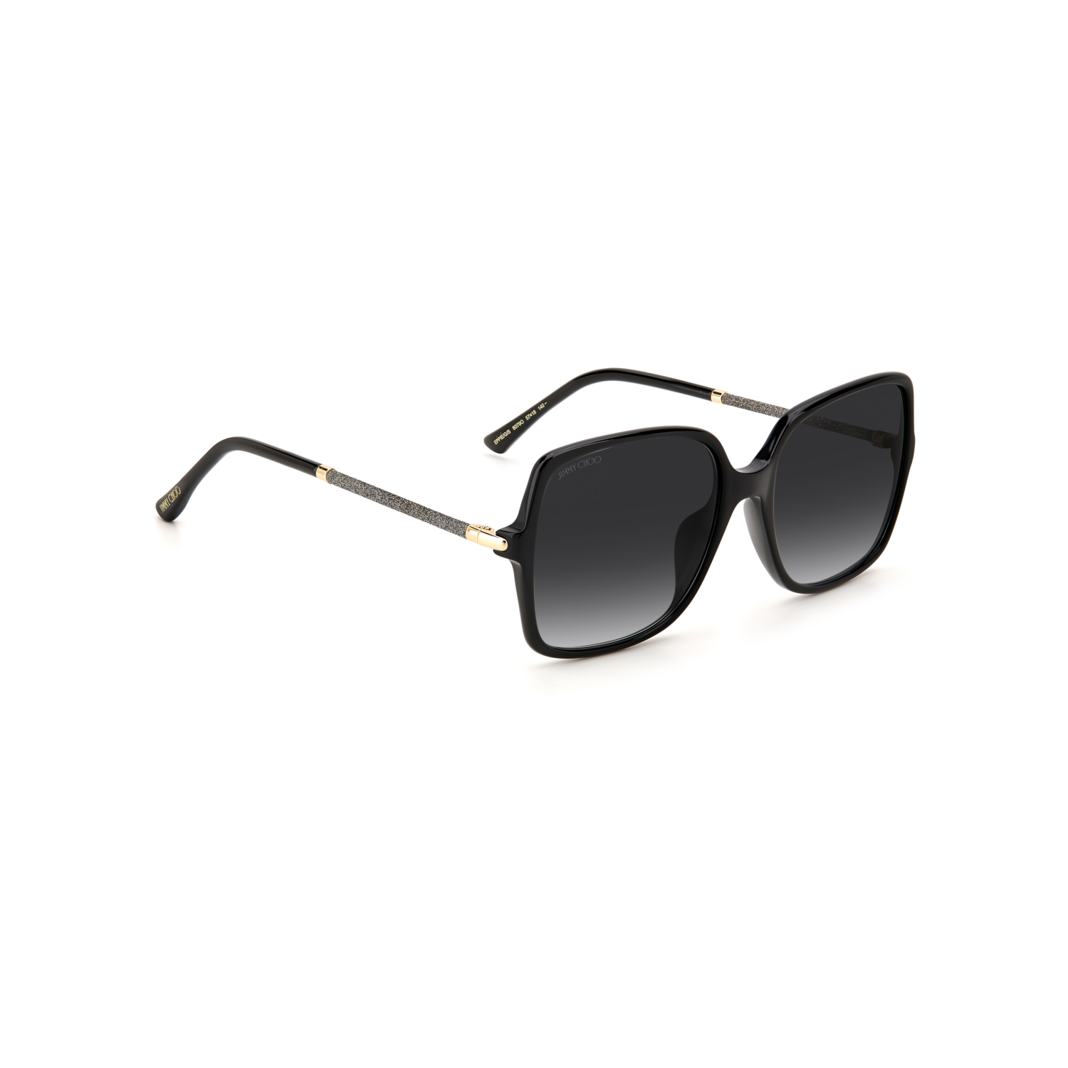 Jimmy Choo EPPIE/G/S Grey Black Women's Sunglasses
