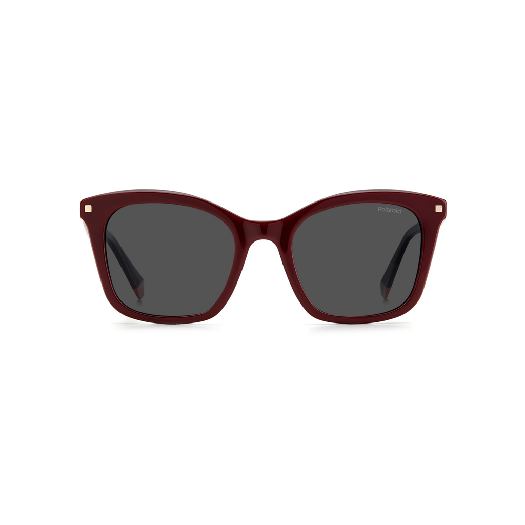 Polaroid PLD 4110/S/X Grey Red Women's Polarized Sunglasses