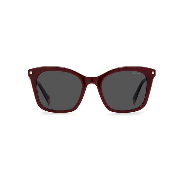 Polaroid PLD 4110/S/X Grey Red Women's Polarized Sunglasses