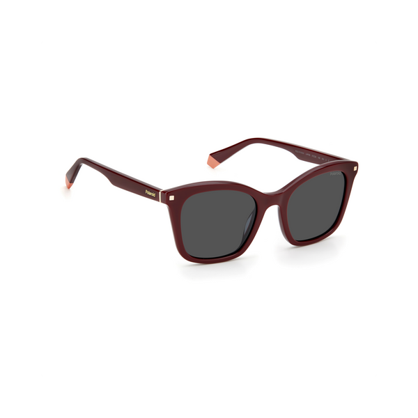Polaroid PLD 4110/S/X Grey Red Women's Polarized Sunglasses