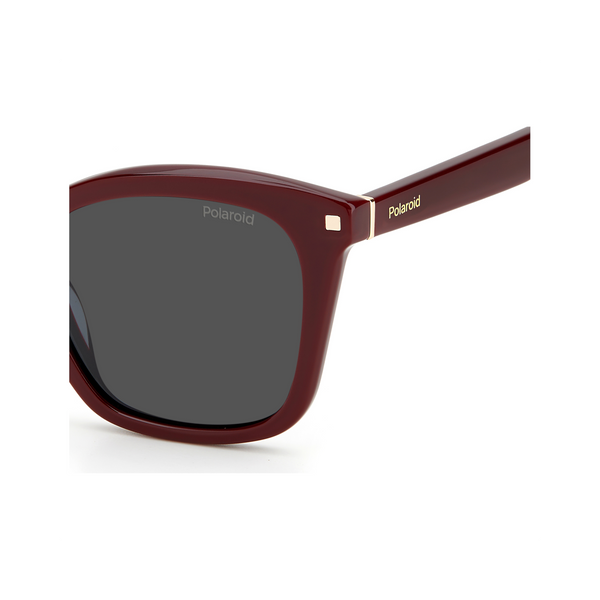 Polaroid PLD 4110/S/X Grey Red Women's Polarized Sunglasses