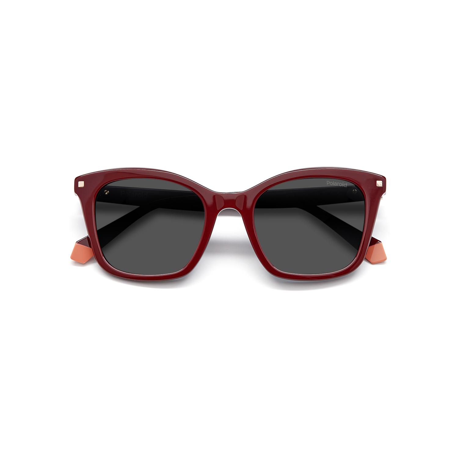 Polaroid PLD 4110/S/X Grey Red Women's Polarized Sunglasses