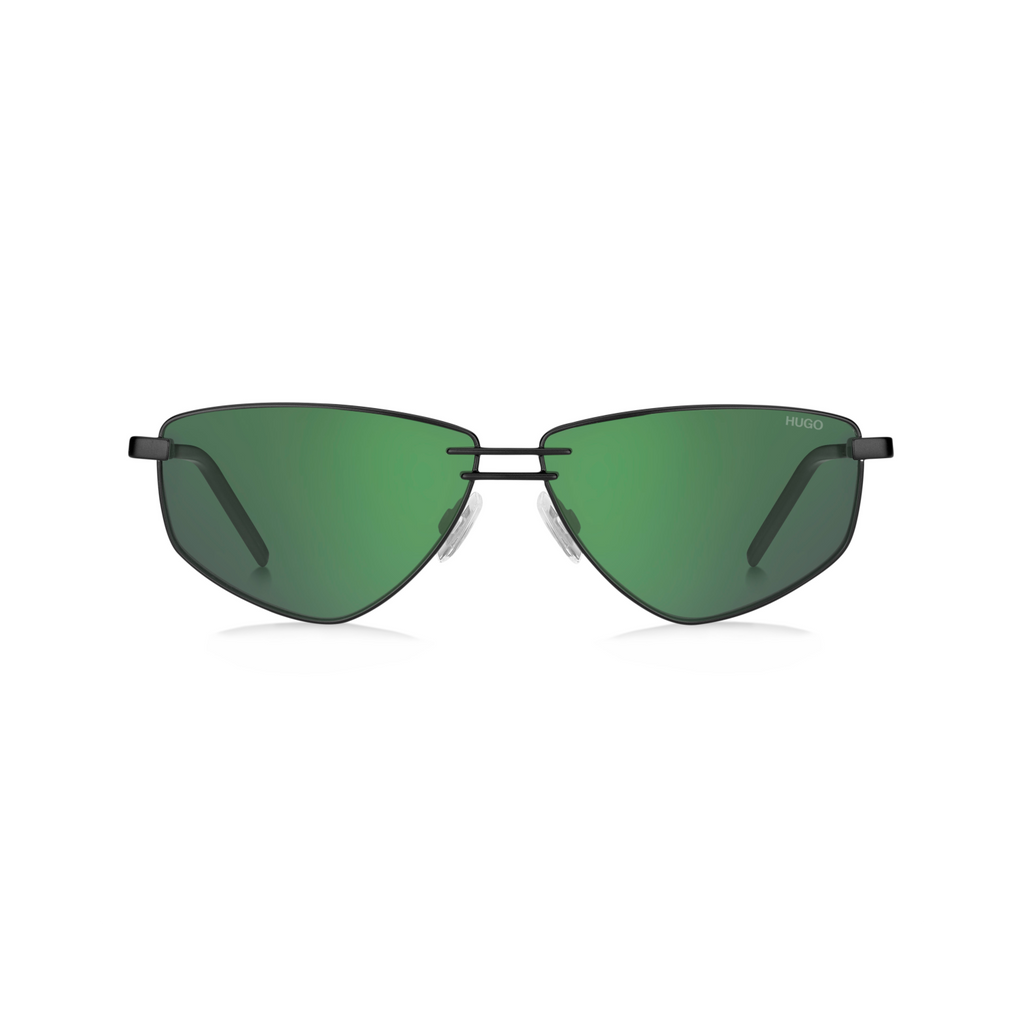 Hugo HG 1167/S Green Black Men's Sunglasses