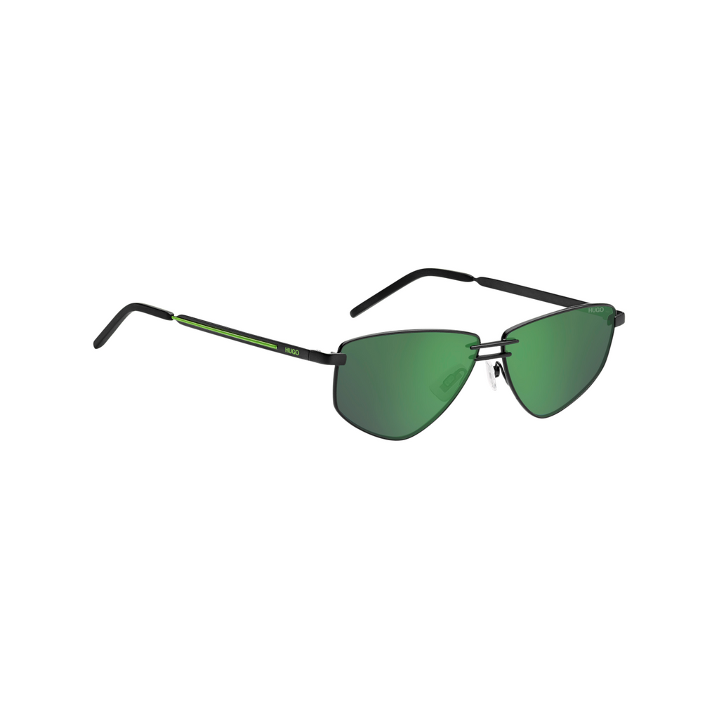 Hugo HG 1167/S Green Black Men's Sunglasses