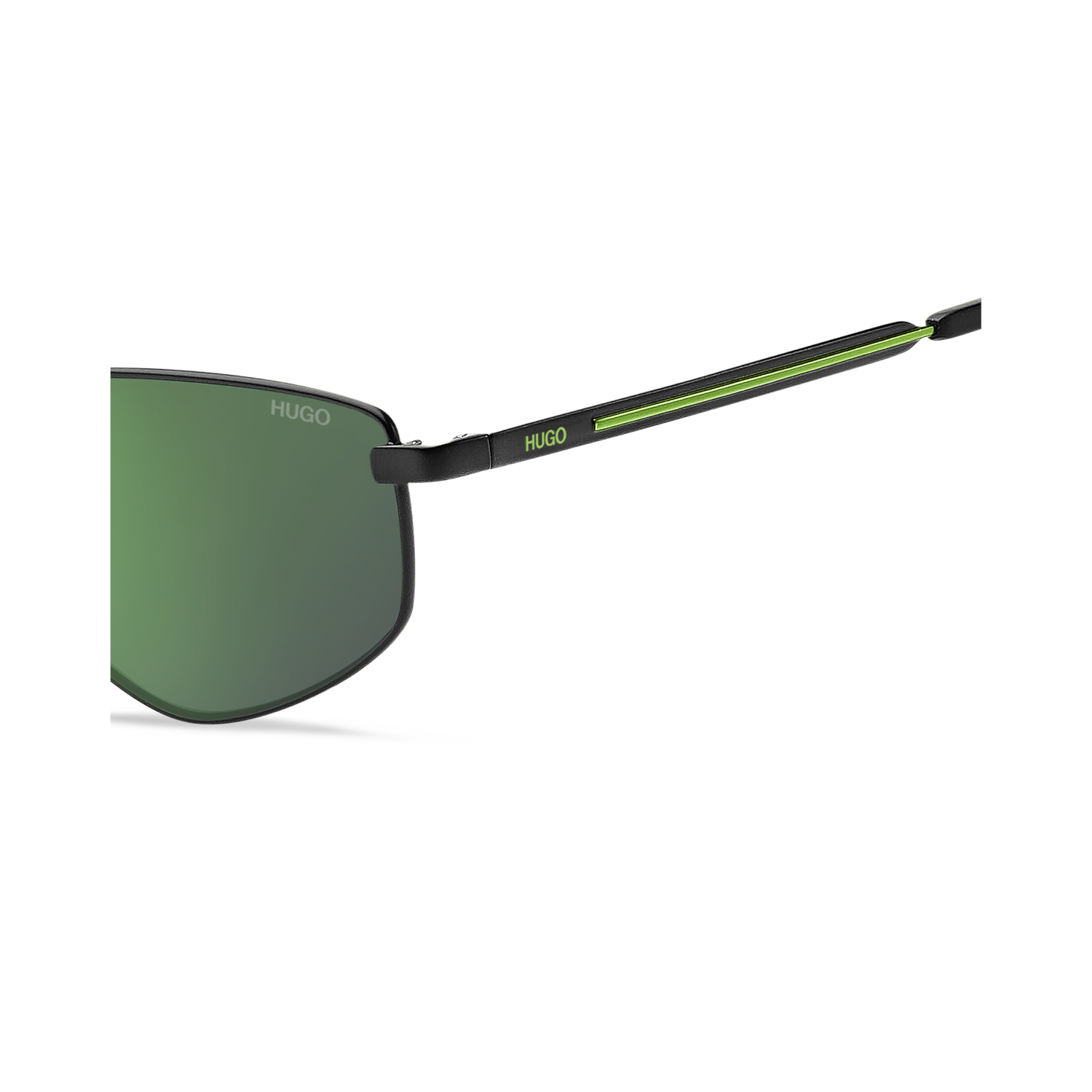 Hugo HG 1167/S Green Black Men's Sunglasses