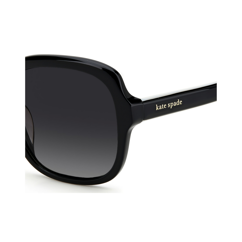 Kate Spade BABBETTE/G/S Grey Black Women's Sunglasses