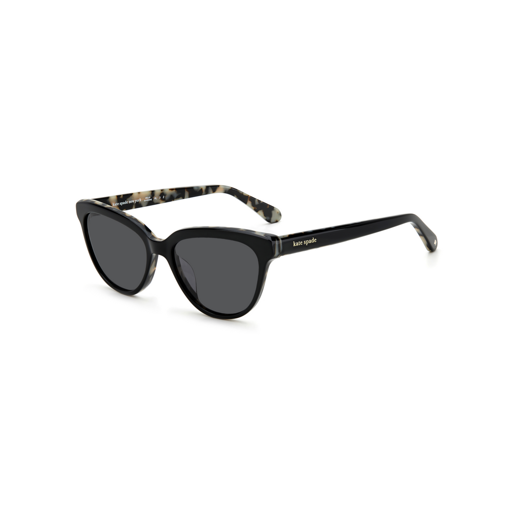 Kate Spade CAYENNE/S Grey Black Women's Sunglasses