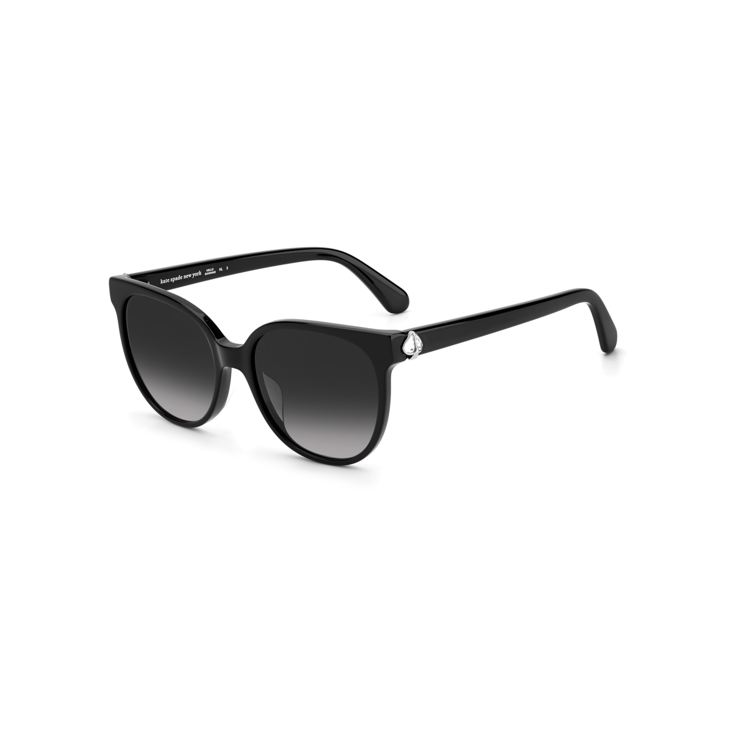 Kate Spade GERALYN/S Grey Black Women's Sunglasses